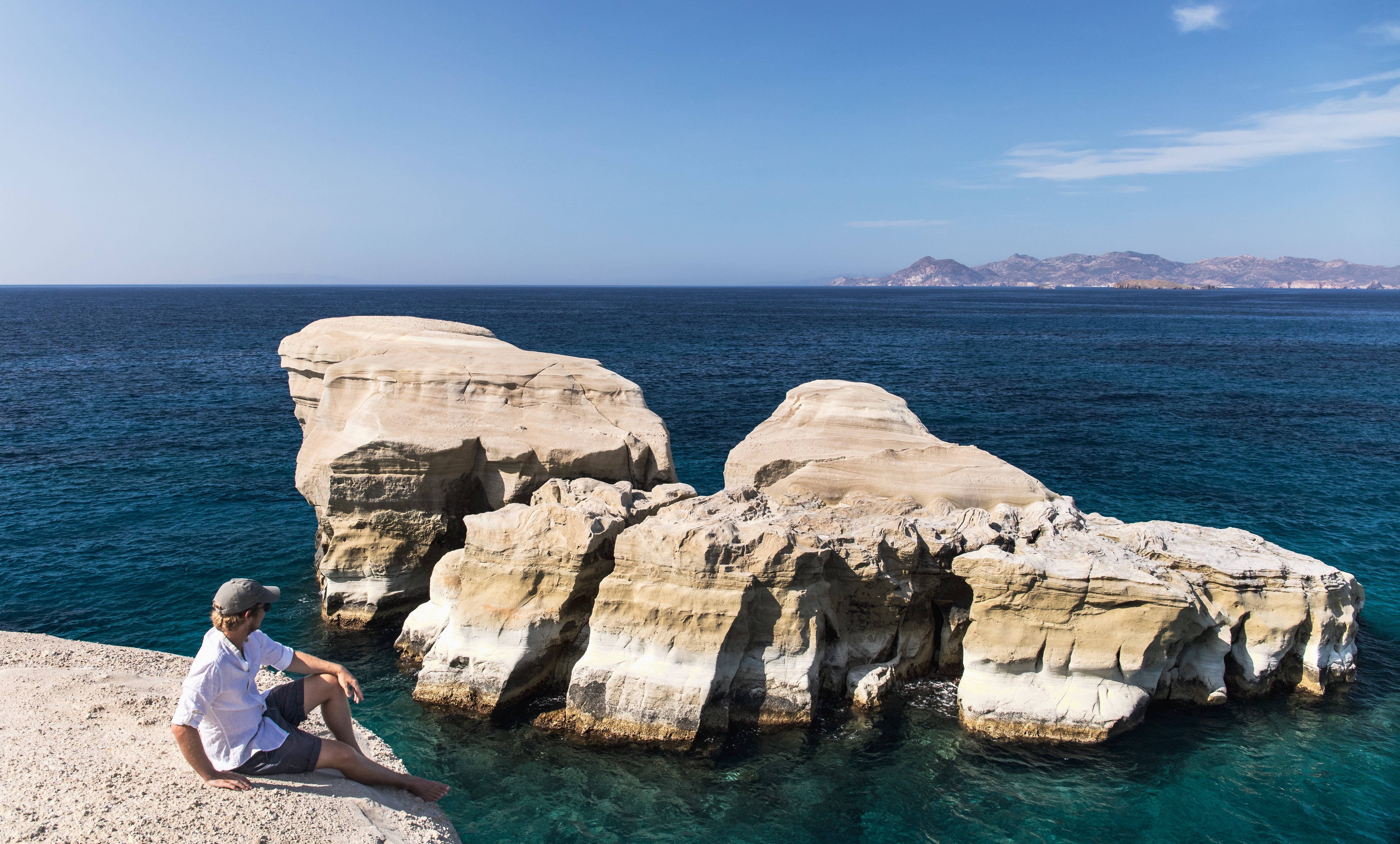 Sarakiniko Milos Greece Beautiful